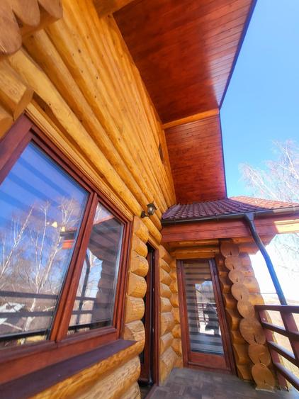 Vila superba din busteni si piatra pentru cei care doresc sa iasa din tipare ! - 3