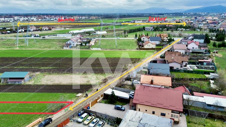 Teren agricol la cel mai mic preț - str. George Coșbuc din Sânpetru - 3