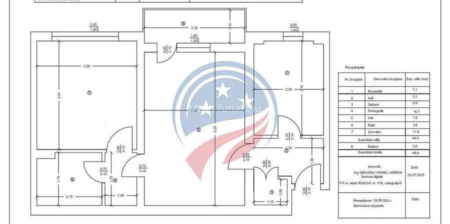 Apartament cu 2 camere(etaj 1) de vanzare in Brazda lui N... Apartament cu 2 camere(etaj 1) de vanzare in Brazda lui N...