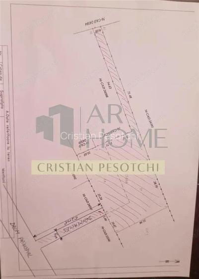 Vanzare teren intravilan 2054 mp, Comuna Plopu