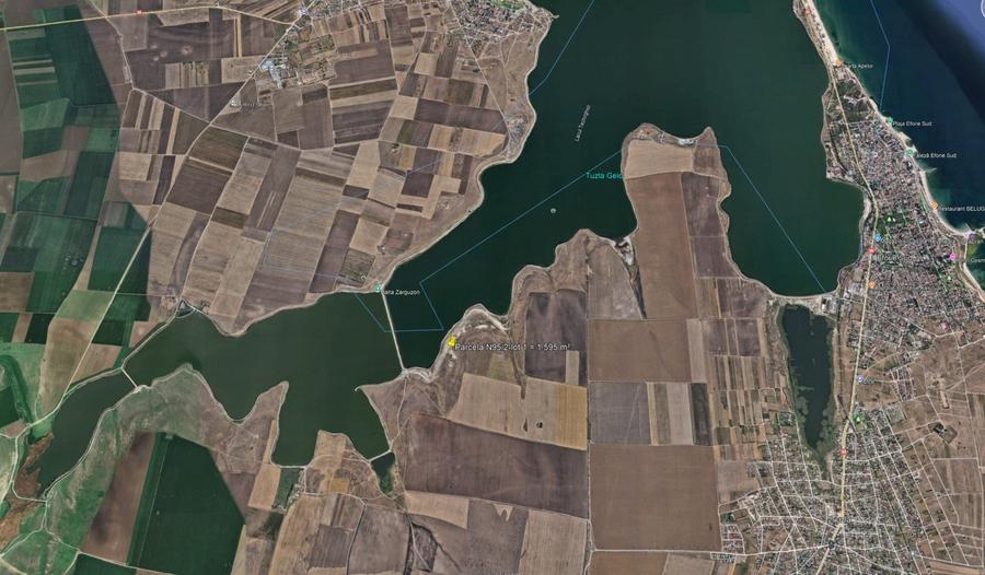 Teren intravilan Tuzla - Lac Techirghiol – 1.595 mp NEGOCIABIL - 1