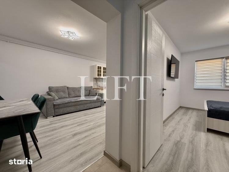Apartament cu 2 camere decomandat, mobilat în Sânpetru