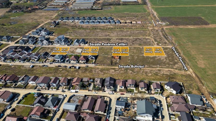 PANTELIMON - TINERETULUI, TEREN 438 MP, FRONT 14 M! - 1