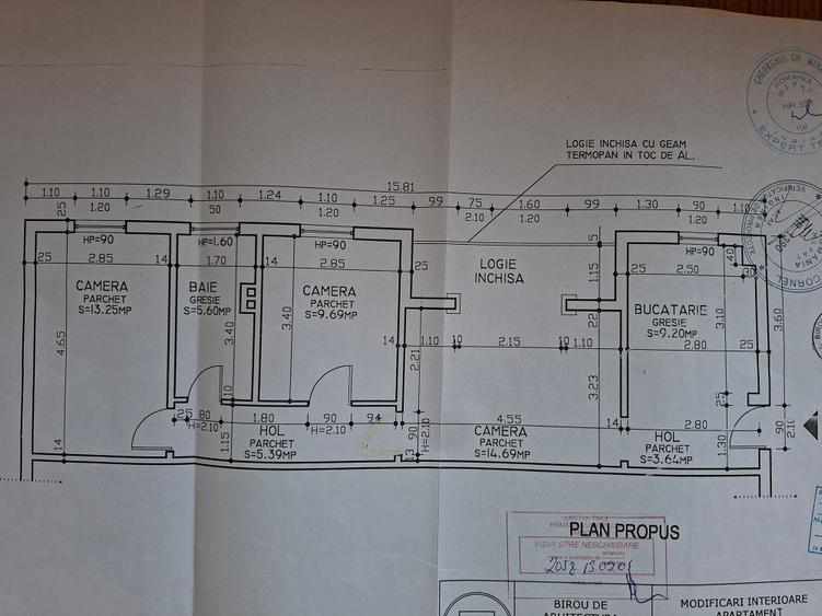 Central, apartament spatios - 2