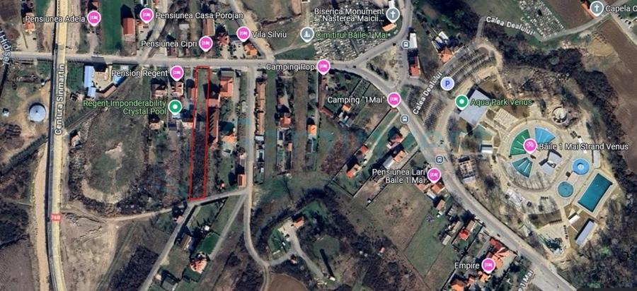 Casa si teren de vanzare, la 400 m de Aqua Park, Baile 1 Mai - 4
