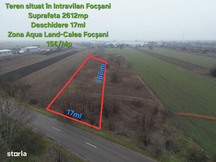 Teren Intravilan Focsani 2600mp-Zona Aqua Land-Calea Focsani - 8