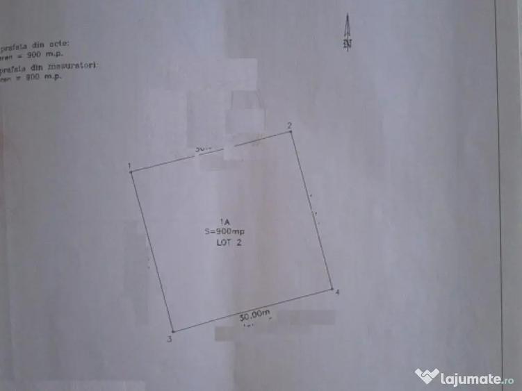Teren intravilan de vanzare, situat in Techirghiol, 900mp - 1