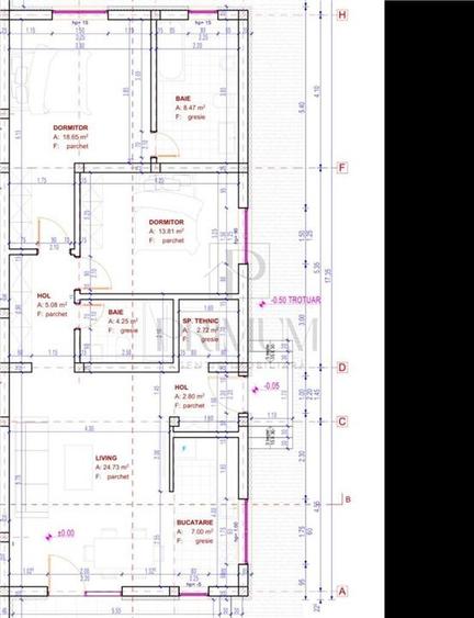 Sag- 3 camere- incalzire in pardoseala- strada asfaltata - 2