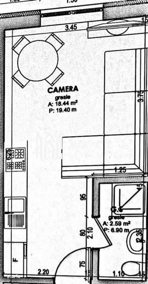 Investi?ie I Garsoniera mobilata I Utilata I 22mp I Mar?a - 5
