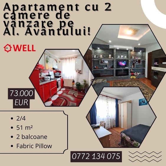Apartament cu 2 camere de vânzare în Sfântu Gheorghe, pe Aleea Avântului! - 1