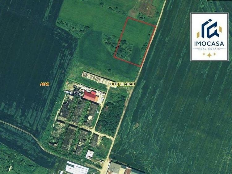 Teren 1.85ha Extravilan Arabil, utilitatiile in zona, Aradul nou Arad - 1