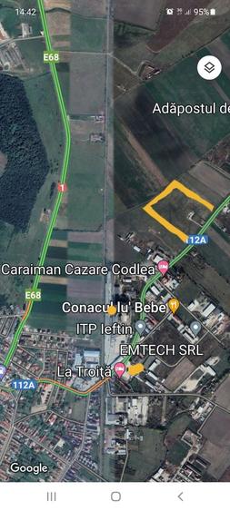 Vand Teren Intravilan Industrial PUZ Codlea Brasov Transilvania - 4