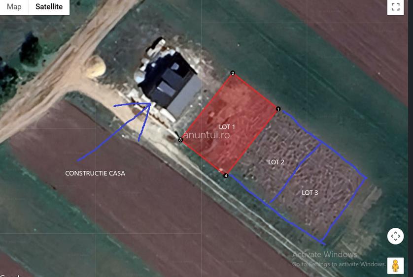 Comuna Berceni, 3 loturi a cate 330 mp, 15m deschidere Comuna Berceni, 3 loturi a cate 330 mp, 15m deschidere