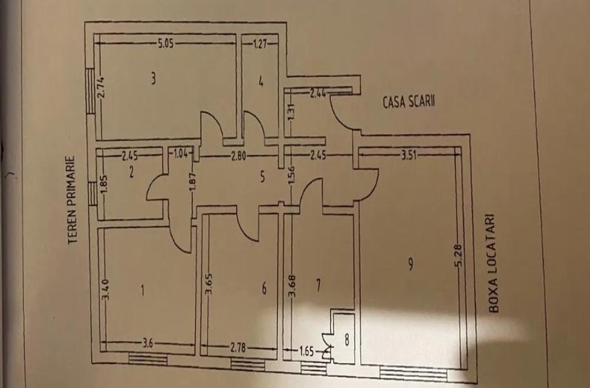 Apartament patru camere - zona Pompieri - 82mp - 7