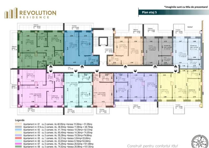 COMISION 0% Apartamente 2 si 3 camere-Regele Ferdinand 77E,Baia Mare - 5