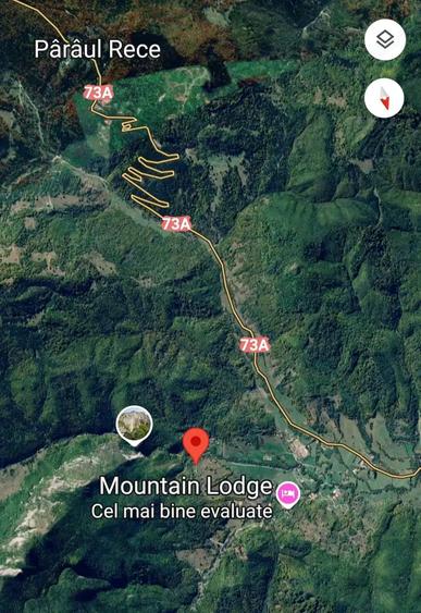 Vanzare 1266 mp teren superb Cheile Rasnoavei la munte langa padure si pensiuni - 9