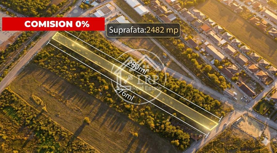 Oportunitate alipire | 65 EUR/mp | Str. Luceafarului & Dna. Chiajna | Zona mixta - 1