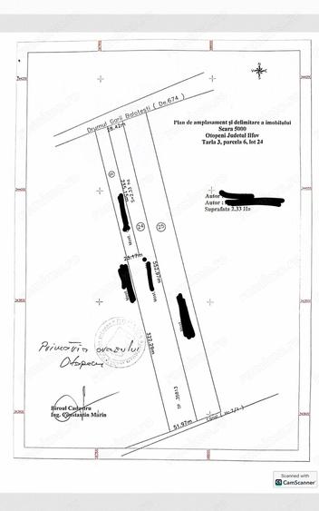 Otopeni Gara Balotesti teren 23.300 mp cu o deschidere de 50 metri - 7
