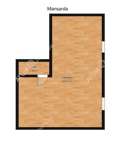 Vila cu 200 mp utili si teren de 1000 mp zona Trei Stejari Sibiu - 8