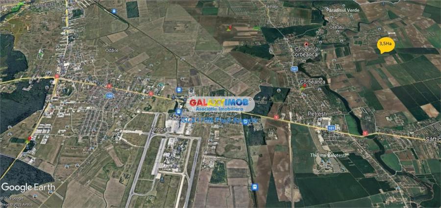Teren Corbeanca 35000 mp la sosea utilitati apropiere Padure - 3