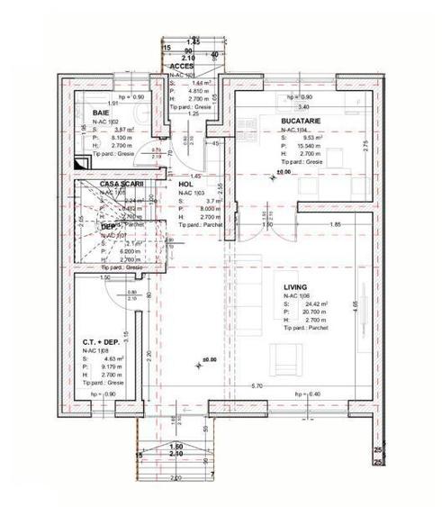 Casa de vanzare 4 camere, 108 mp utili, constructie noua - Cisnadie - 3