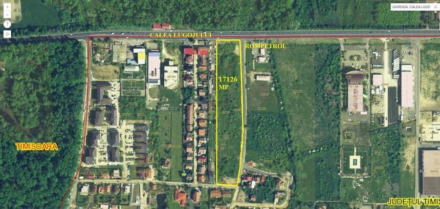 Teren Ghiroda pe calea Lugojului - 1