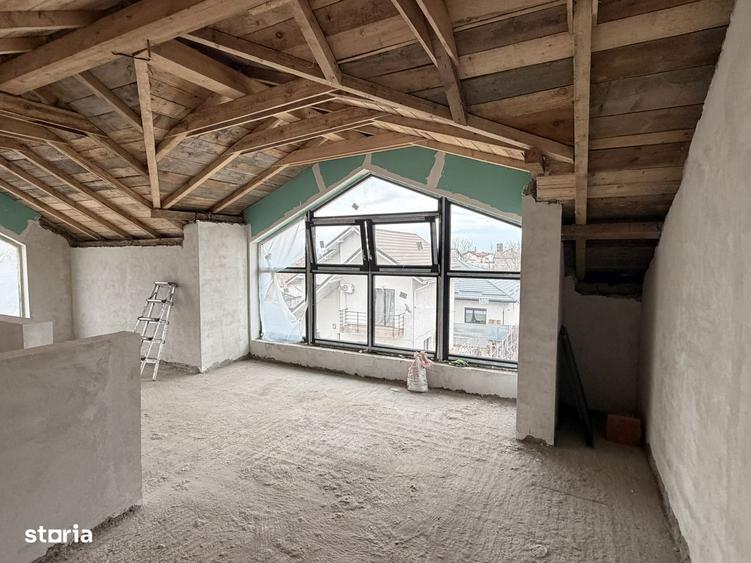 Casa la gri 4 camere P+1+M 125 mp Berceni central, 90.000 euro - 9