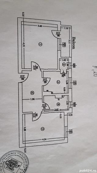 Apartament Trivale 2 camere Complex 1 decomandat confort 1 etaj 3 din 4 - 3