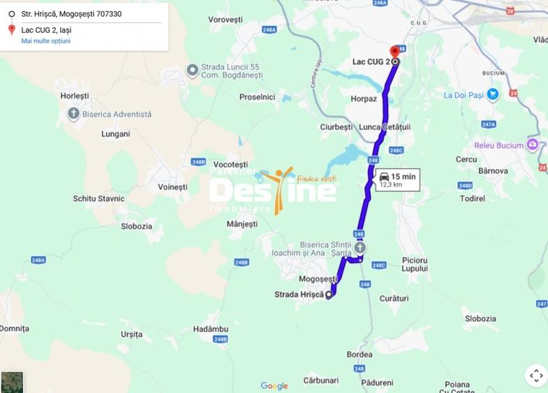 Teren intravilan 1925 mp cu certificat de urbanism si utilitati Mogosesti - 2