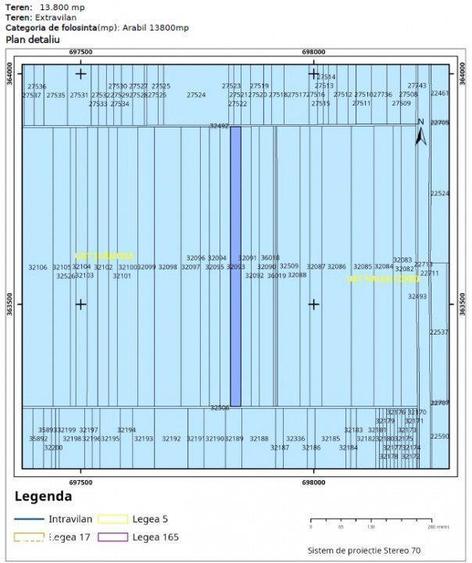 Teren arabil (13800 mp) situat la 350 de metri de canal de irigatii fu - 1