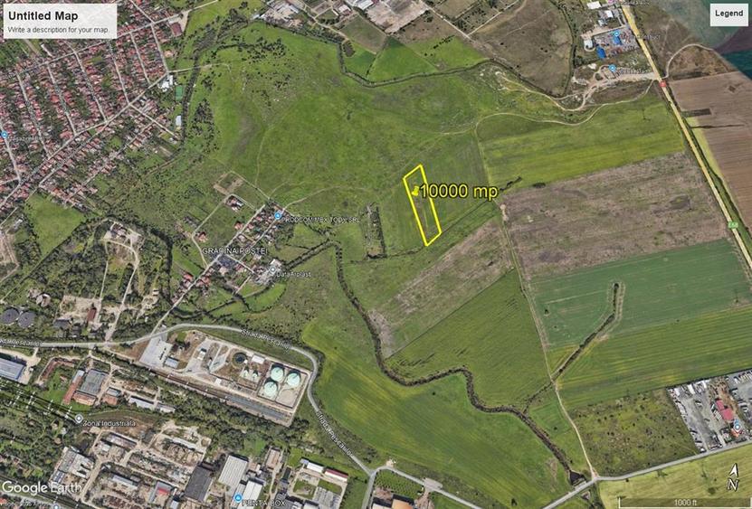 Teren  de 10000 mp in zona Gradina Postei - 2