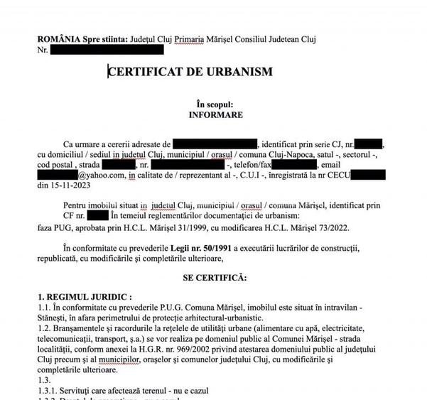 Teren Cu FANTANA si CURENT | PUZ si Certificat Urbanism | Marisel - 8