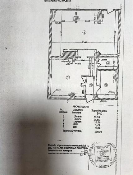 De închiriat – Spațiu comercial, Calea Moșilor – Eminescu- 110 MP.