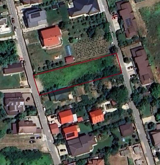 Teren intravilan Corbeanca (Ostratu) 1250 mp, deschidere la 2 strazi, ideal parcelare - 1