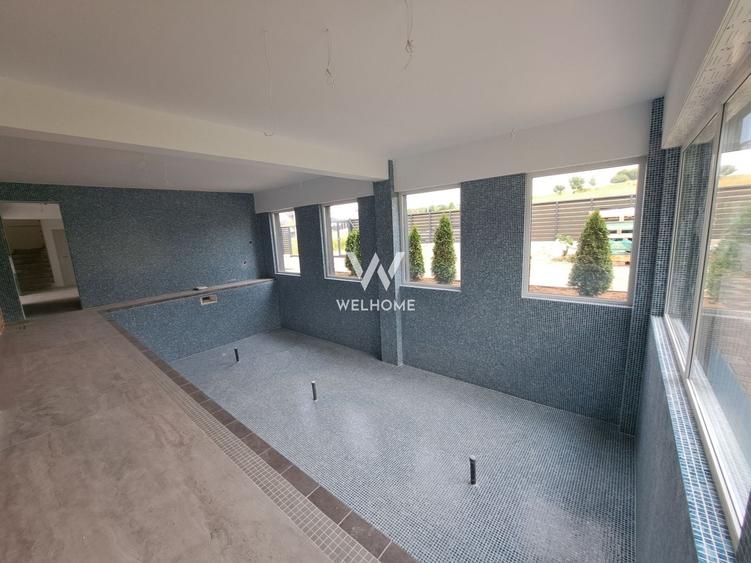 Vilă modernă premium cu piscină interioară, teren 1200 mp și panoramă - 20
