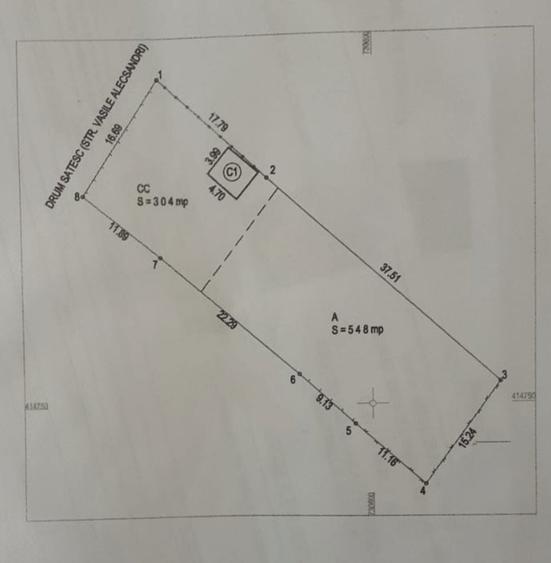 Vand teren in Chiscani sau schimb cu garsoniera/apartament - 7