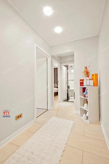 Vanzare apartament cu 3 camere, zona Micro 20 ( Doi Cocosi), mobilat si utilat modern - 16