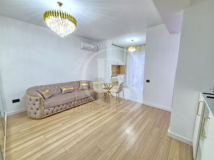 Apartament cu 2 camere semidecomandat, mobilat în Theodor Pallady
