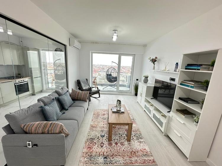 Apartament cu 2 camere decomandat, mobilat în Titan