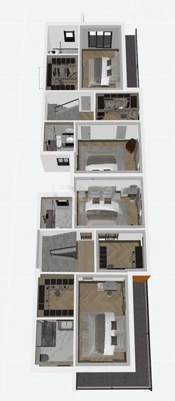 Duplex cu 4 camere cu Canalizare în Străulești