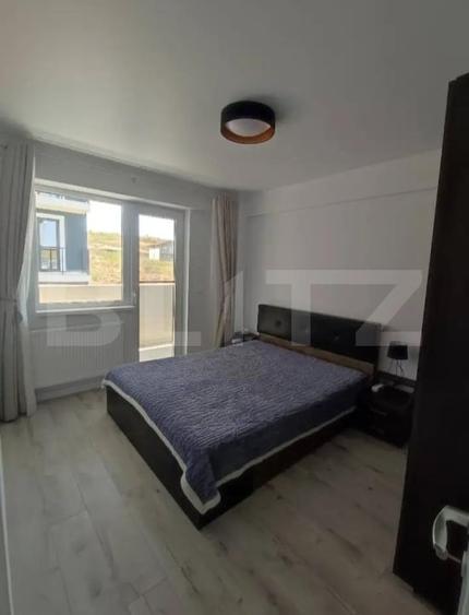 Apartament cu 2 camere semidecomandat, mobilat în Vișani