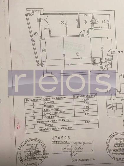 VANZARE 2 CAMERE | 70 MP UTILI  | UPGROUND - 8