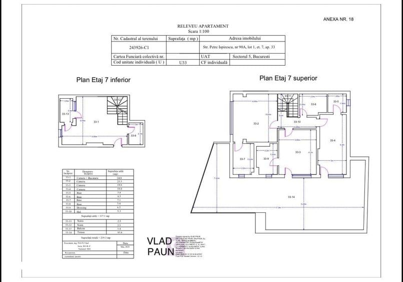 Penthouse de vanzare.(Zona 13 Septembrie) - 1