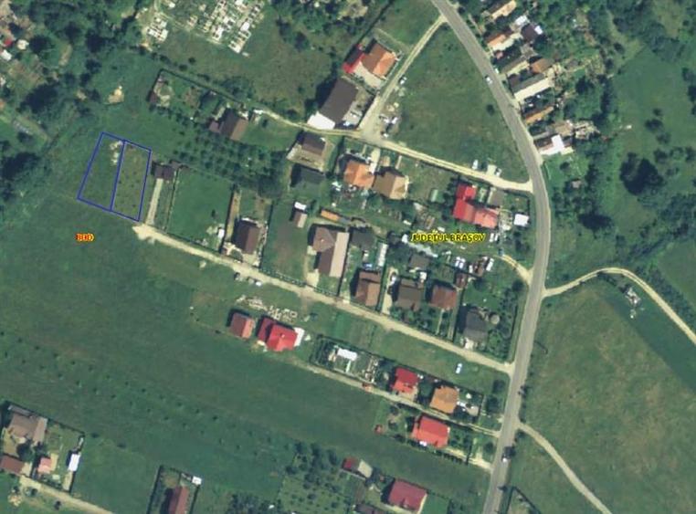 Teren de casa 526mp, utilitati pe teren, Bod , Brasov - 1