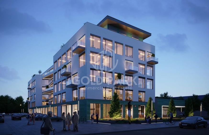 Birouri/ Clinica - 10 Parcari- Zona VIVO - Open Space / Terase - 2