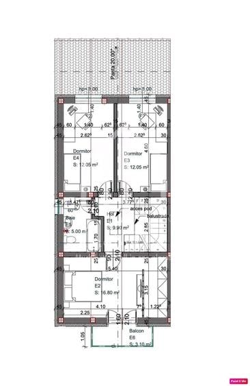 Casa de tip duplex - 110 mp utili, curte de 175 mp - Calea Cisnadiei - 5