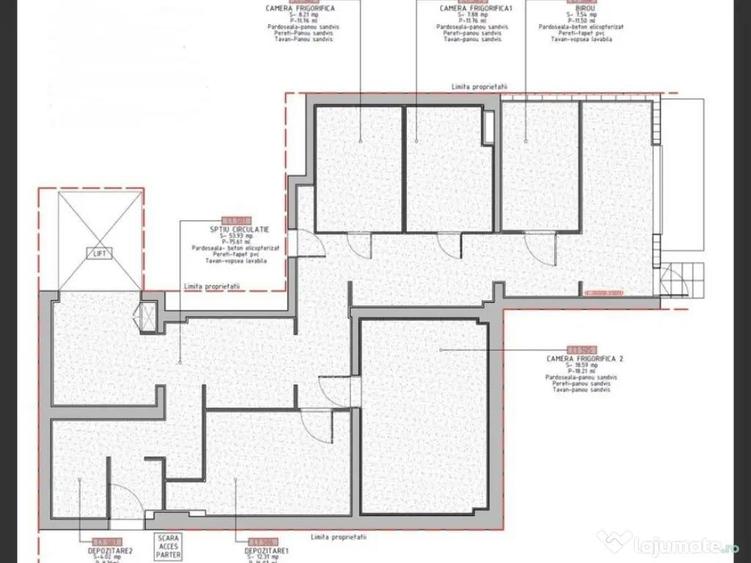 Piata Delfinului sp com, suprafata totala: 360 mp. Inalti... - 5