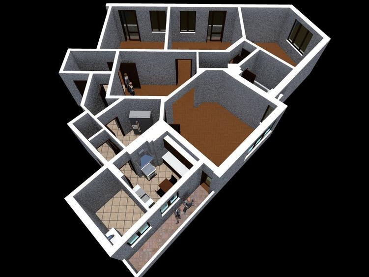 Apartament 5 camere 135mp utili cu Garaj Universitate - 1