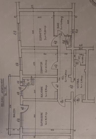 Inchiriez apartament cu 3 camere - 8