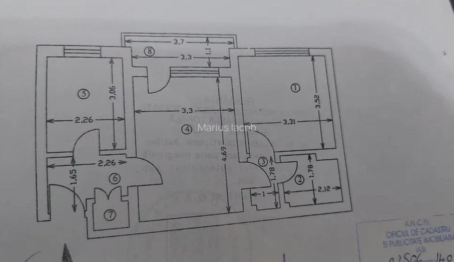 Apartament 2 camere-Tatarasi-Flora-etaj 1